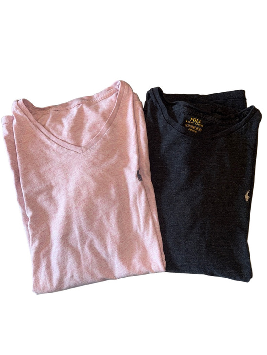 Polo Ralph Lauren Other - Polo Ralph Lauren Mens XL Pink and Dark Grey Tee Shirt Bundle